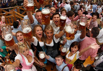 La fête de la bière est ouverte à Munich